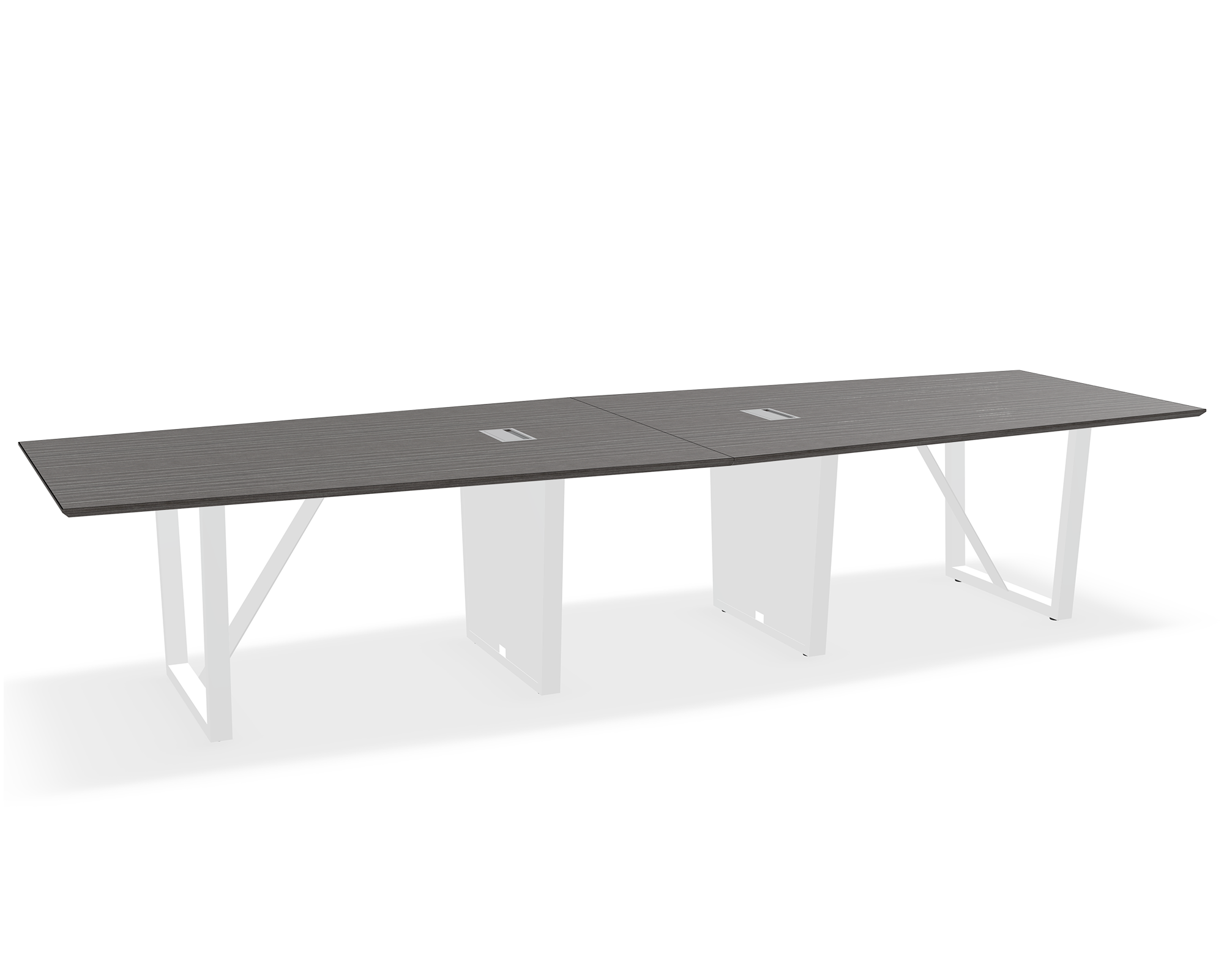 THREE60 Conference Table – Sleigh Leg