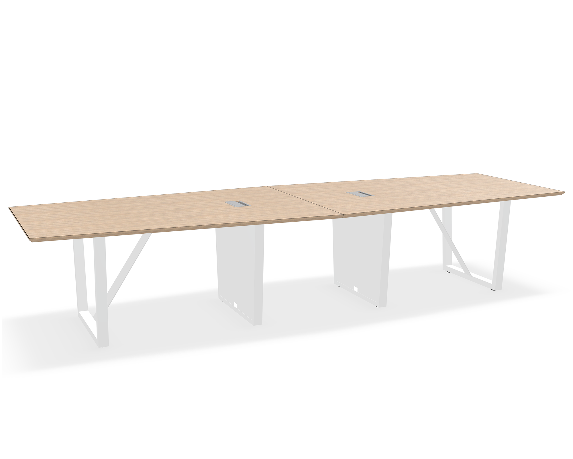 THREE60 Conference Table – Sleigh Leg