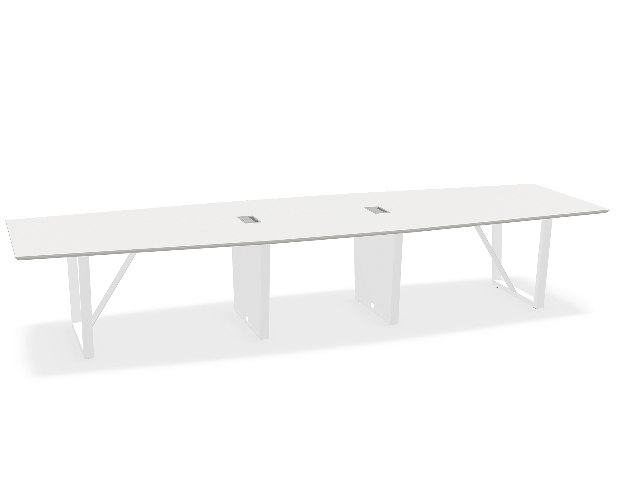 THREE60 Conference Table – Sleigh Leg