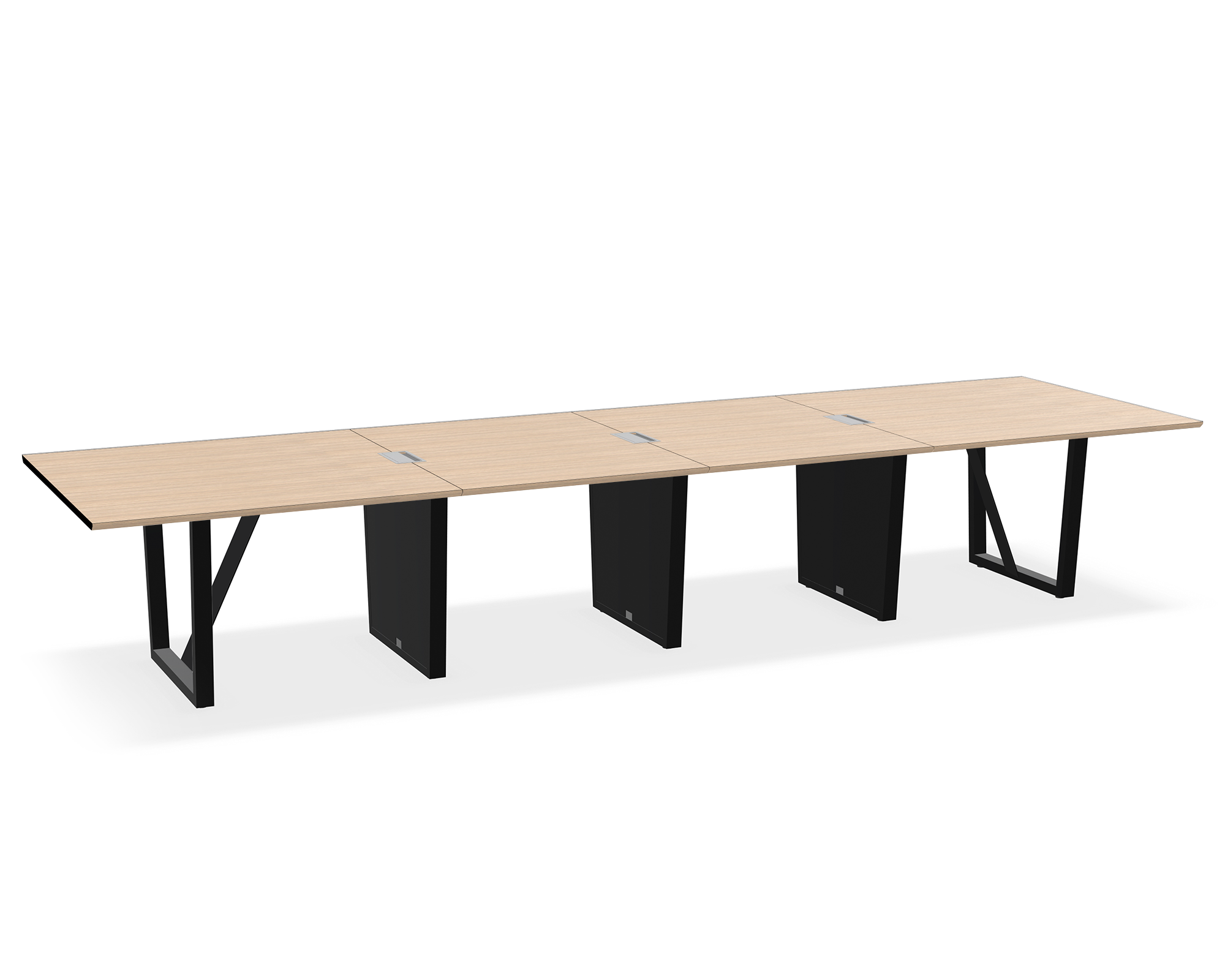 THREE60 Conference Table – Sleigh Leg