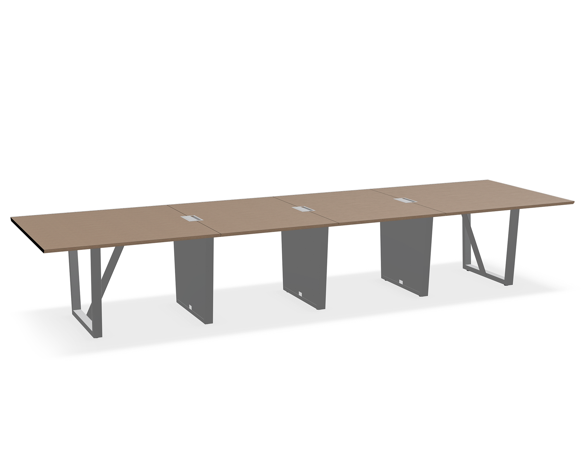 THREE60 Conference Table – Sleigh Leg