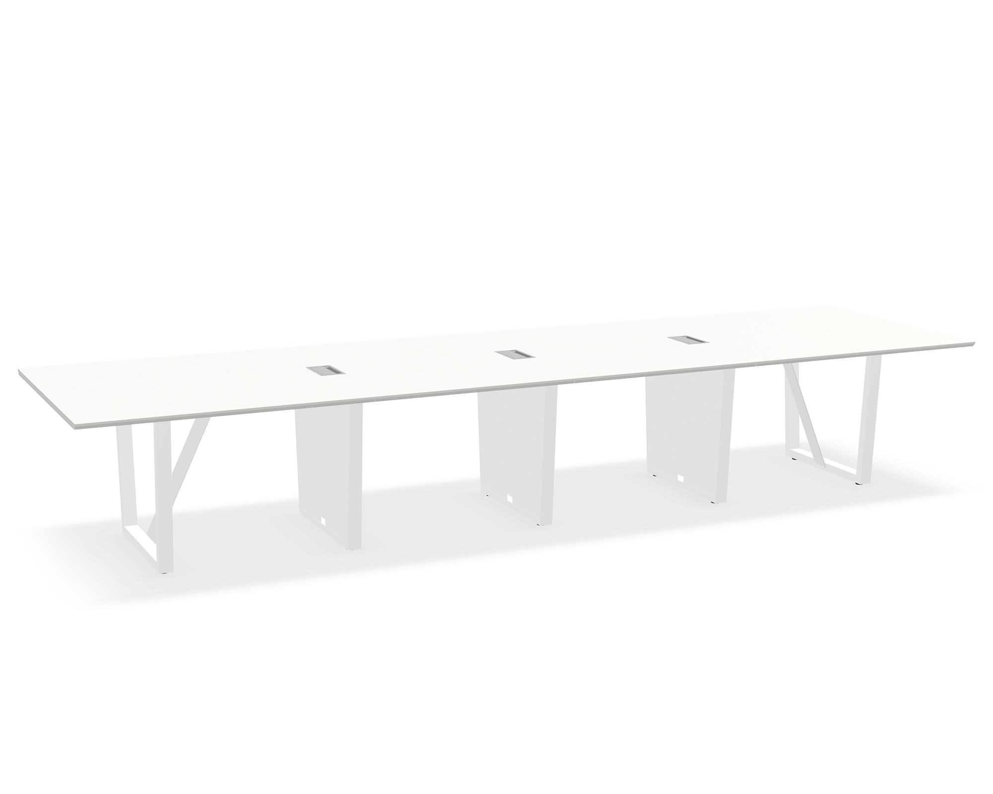 THREE60 Conference Table – Sleigh Leg
