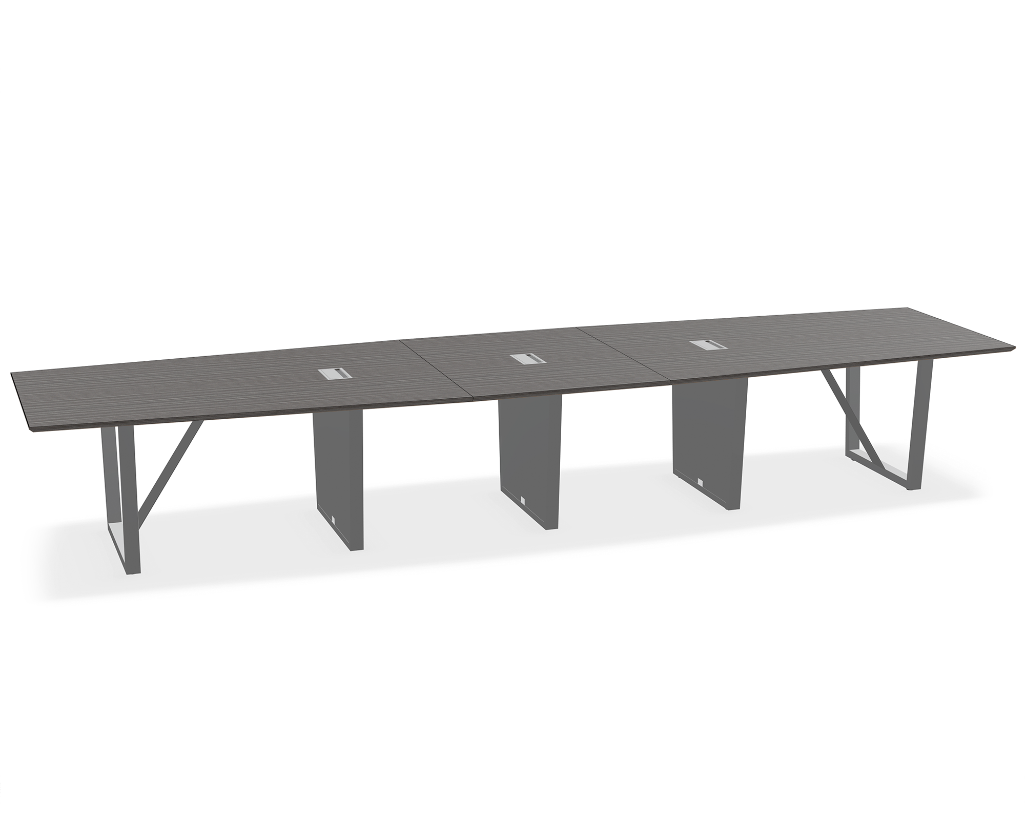 THREE60 Conference Table – Sleigh Leg