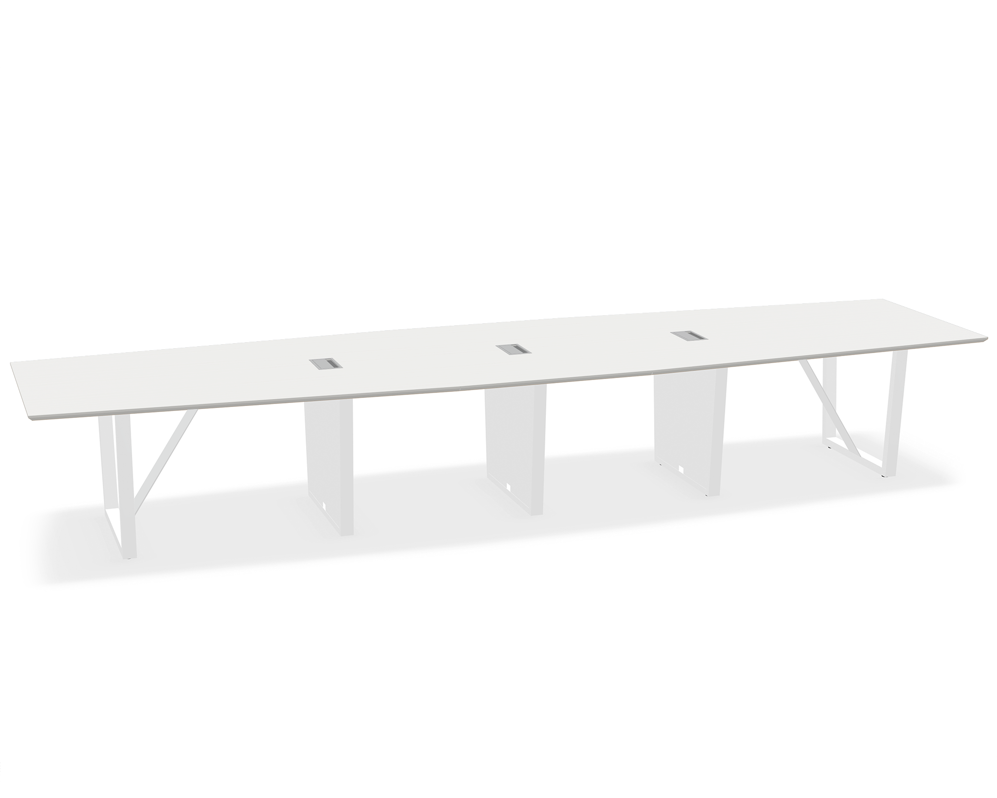 THREE60 Conference Table – Sleigh Leg