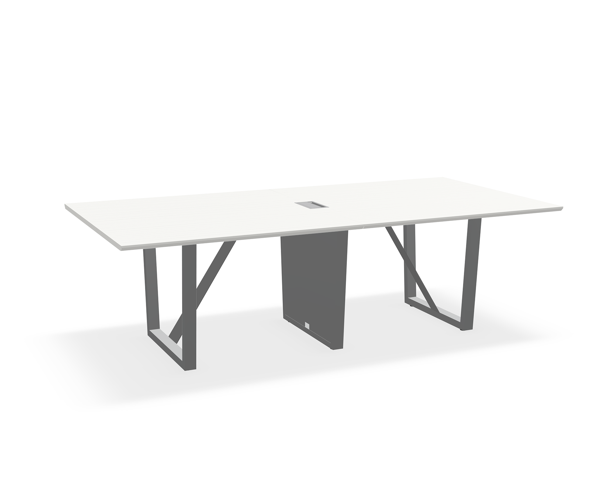 THREE60 Conference Table – Sleigh Leg