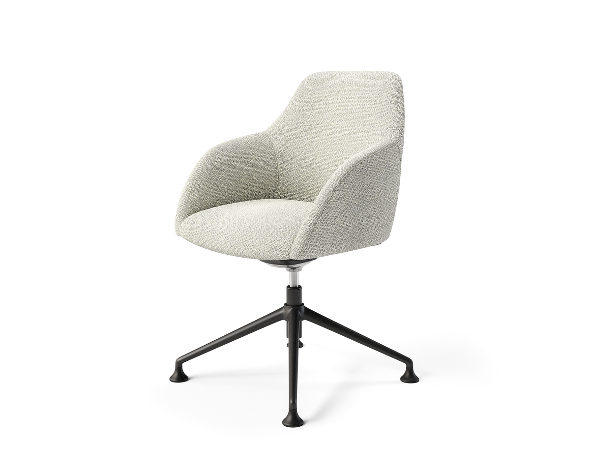 Wren Meeting Chair in Mist with glides