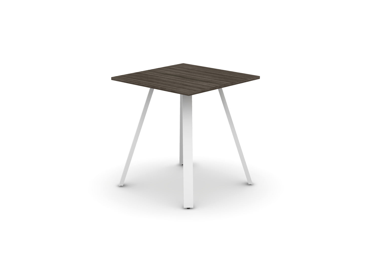 Square Angled-Leg Table – Standing-Height