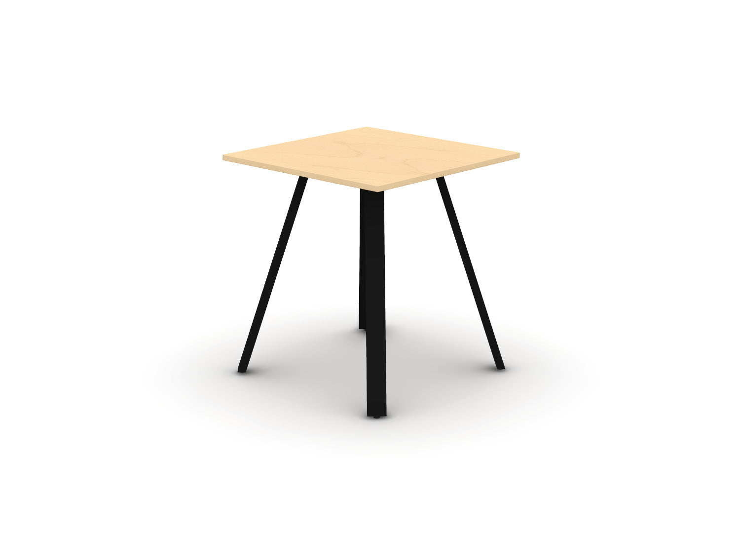 Square Angled-Leg Table – Standing-Height