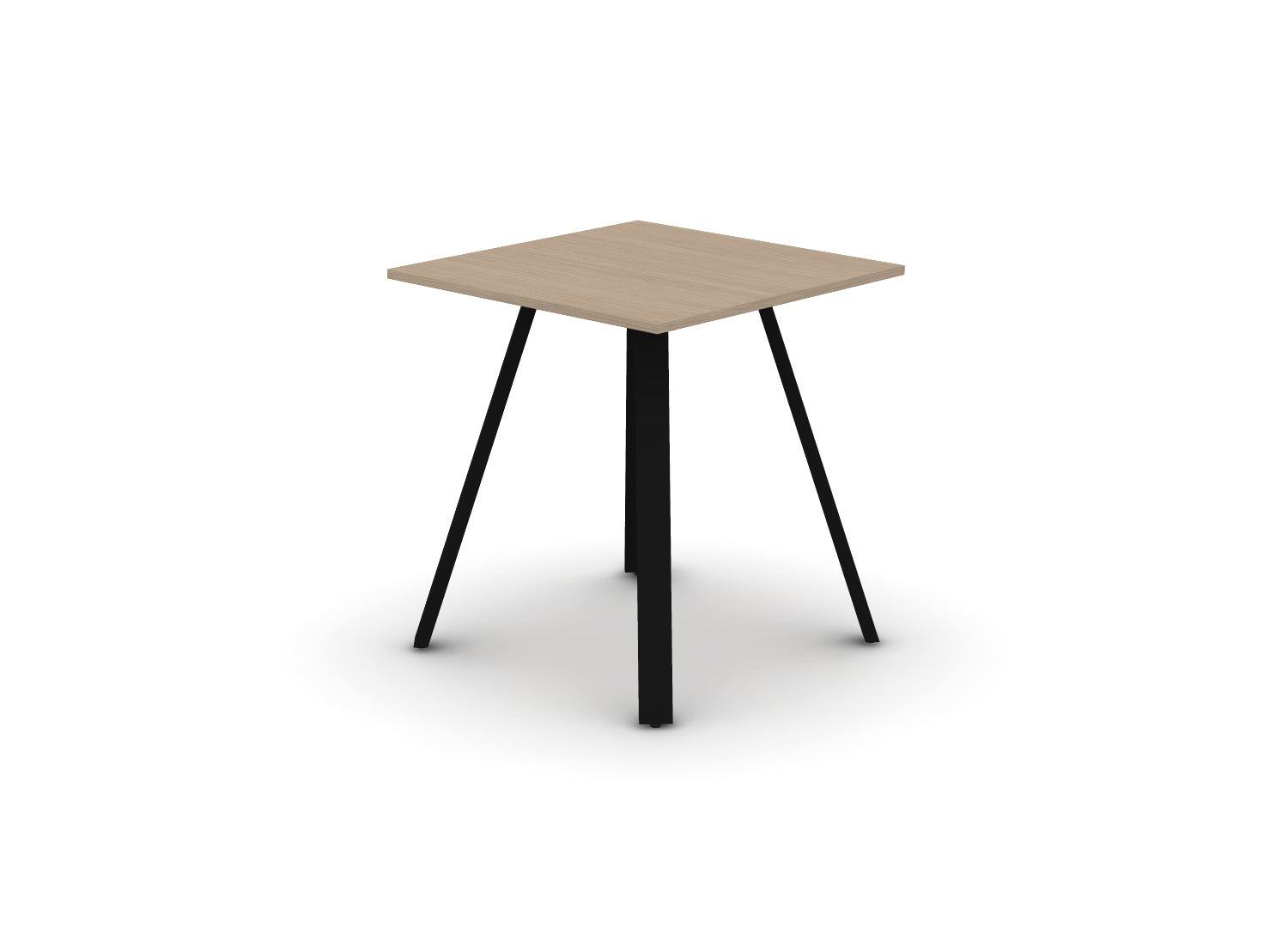 Square Angled-Leg Table – Standing-Height
