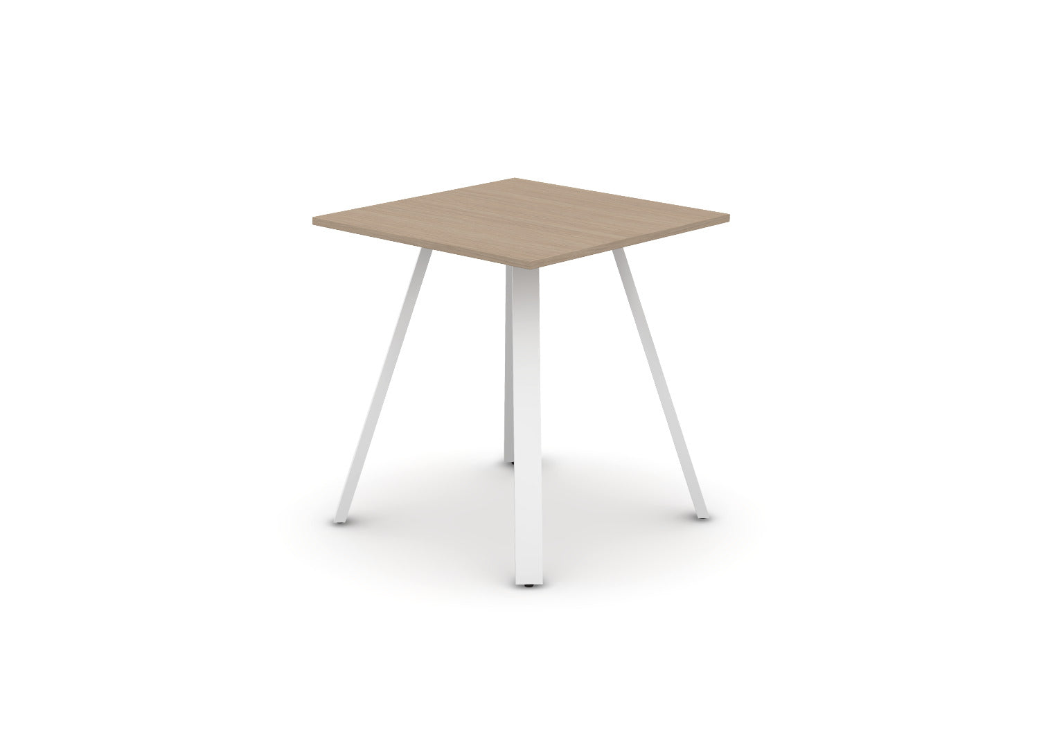 Square Angled-Leg Table – Standing-Height