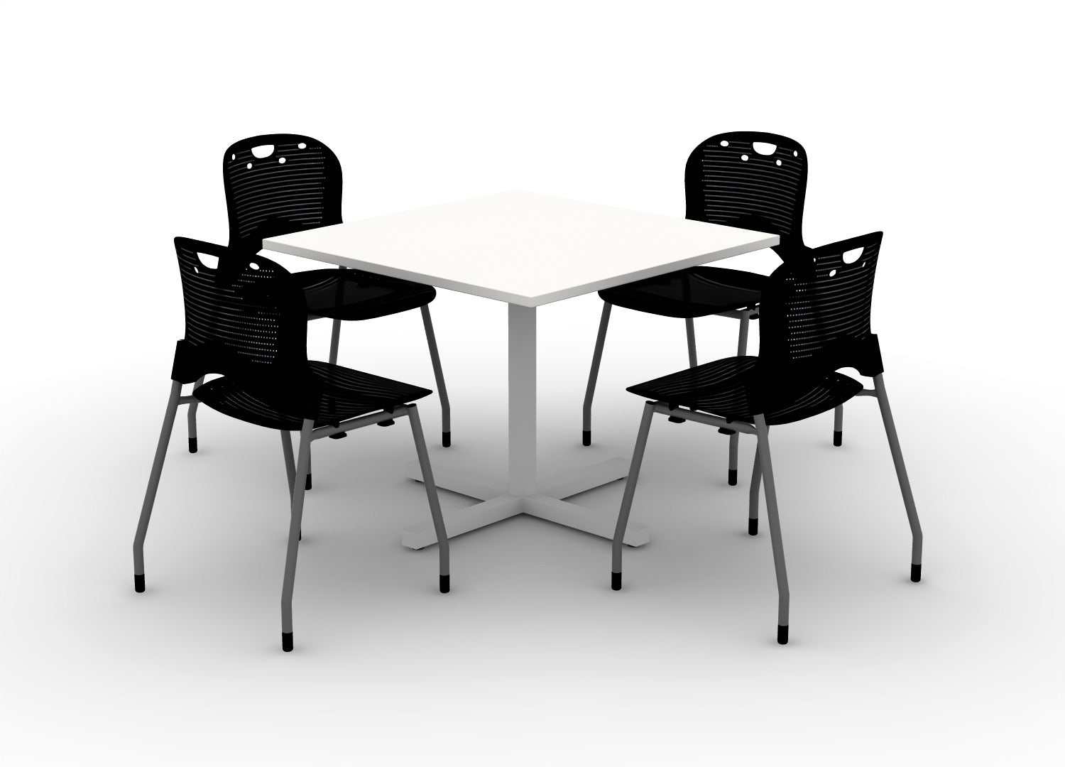 36" x 36" Square Table with Chairs