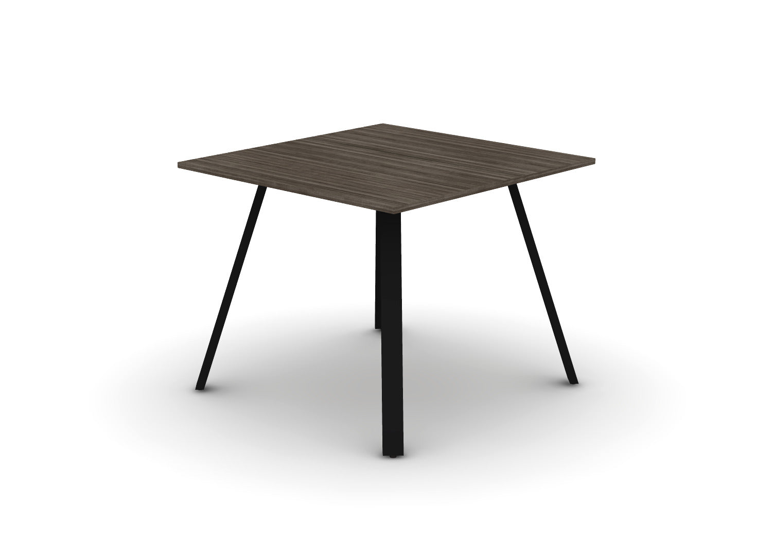Square Angled-Leg Table – Standing-Height