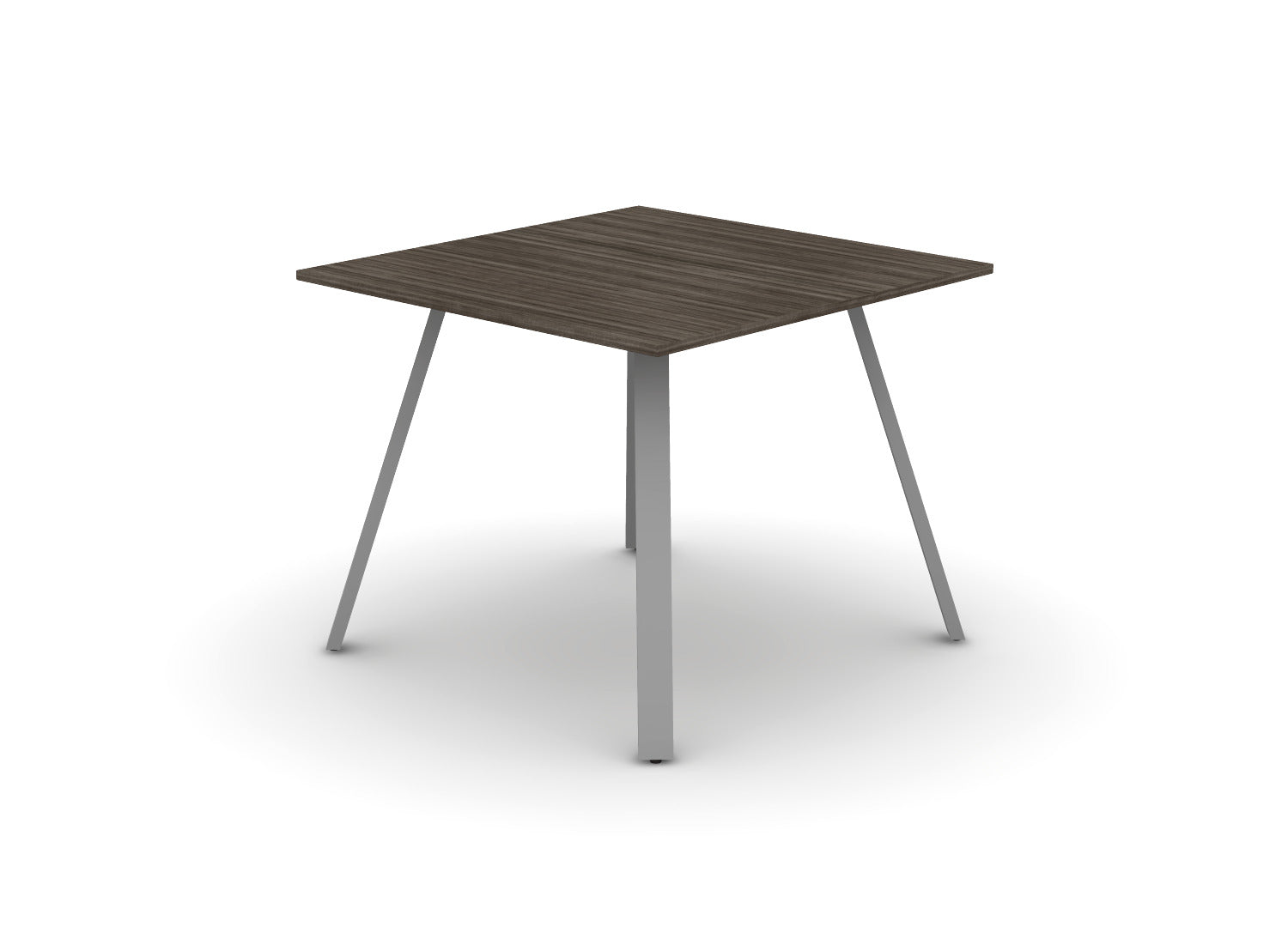 Square Angled-Leg Table – Standing-Height