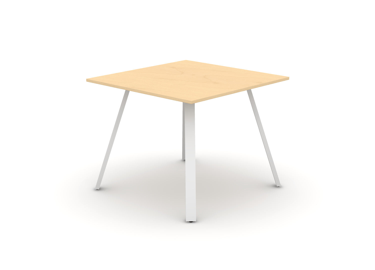 Square Angled-Leg Table – Standing-Height