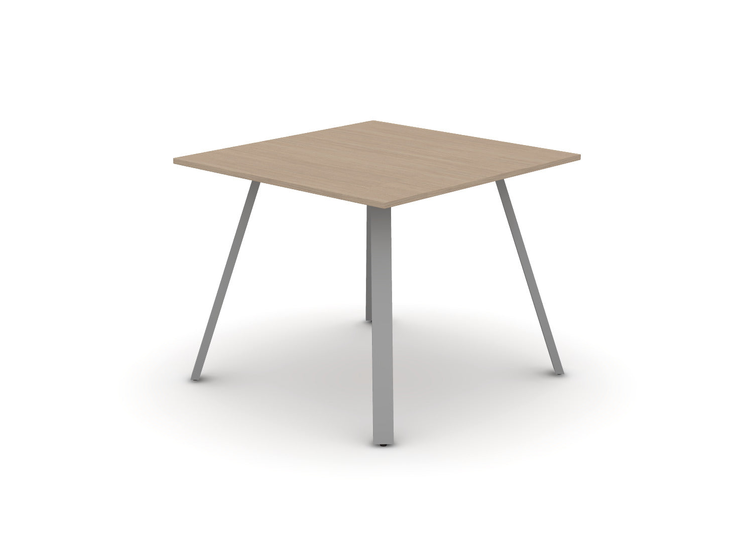 Square Angled-Leg Table – Standing-Height