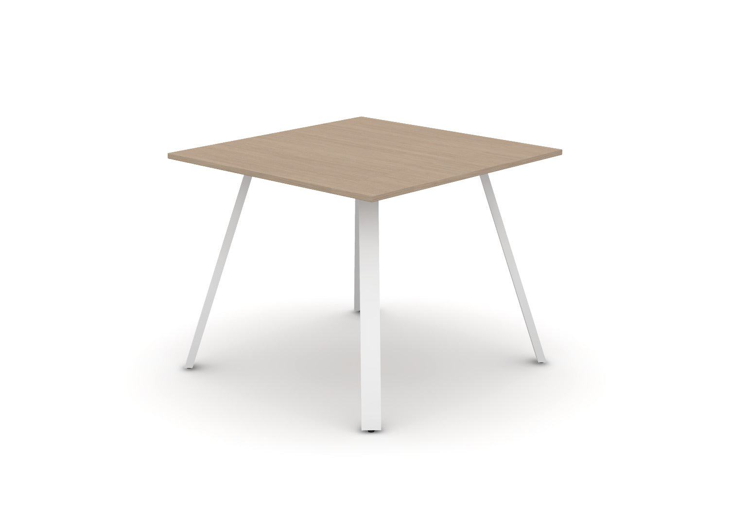 Square Angled-Leg Table – Standing-Height