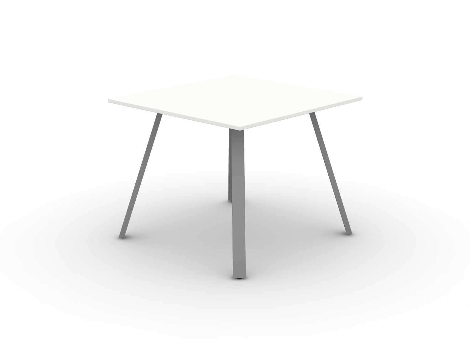 Square Angled-Leg Table – Standing-Height