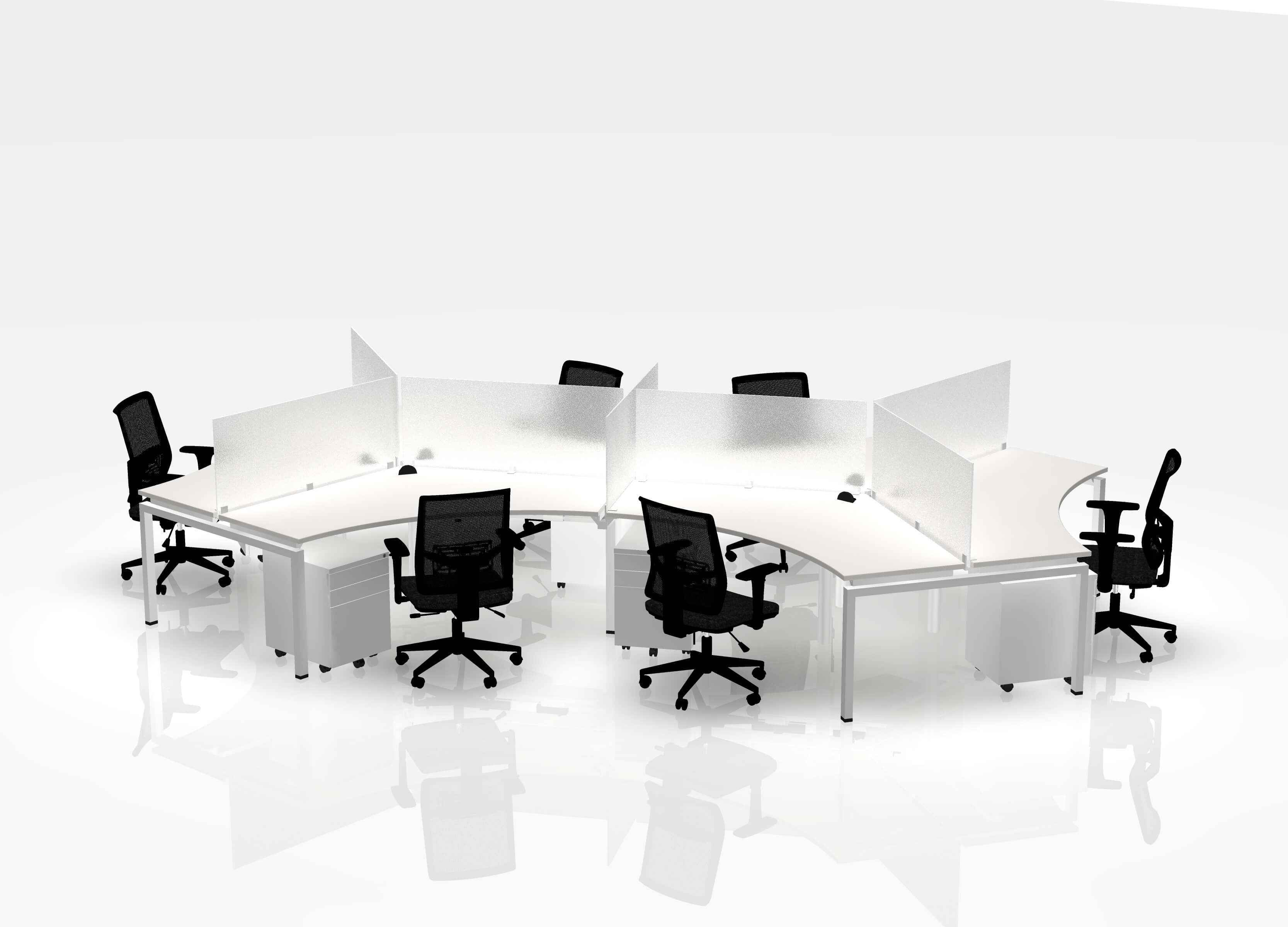 120 Jot Desk Bundle - Pod of 6