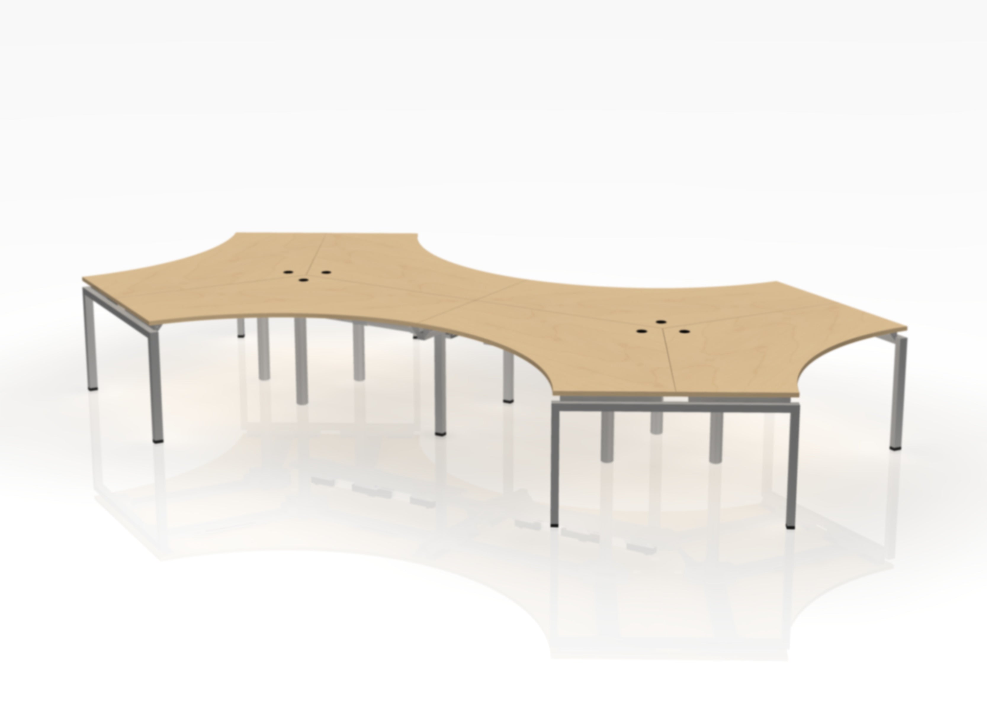 120 Jot Desk - Pod of 6