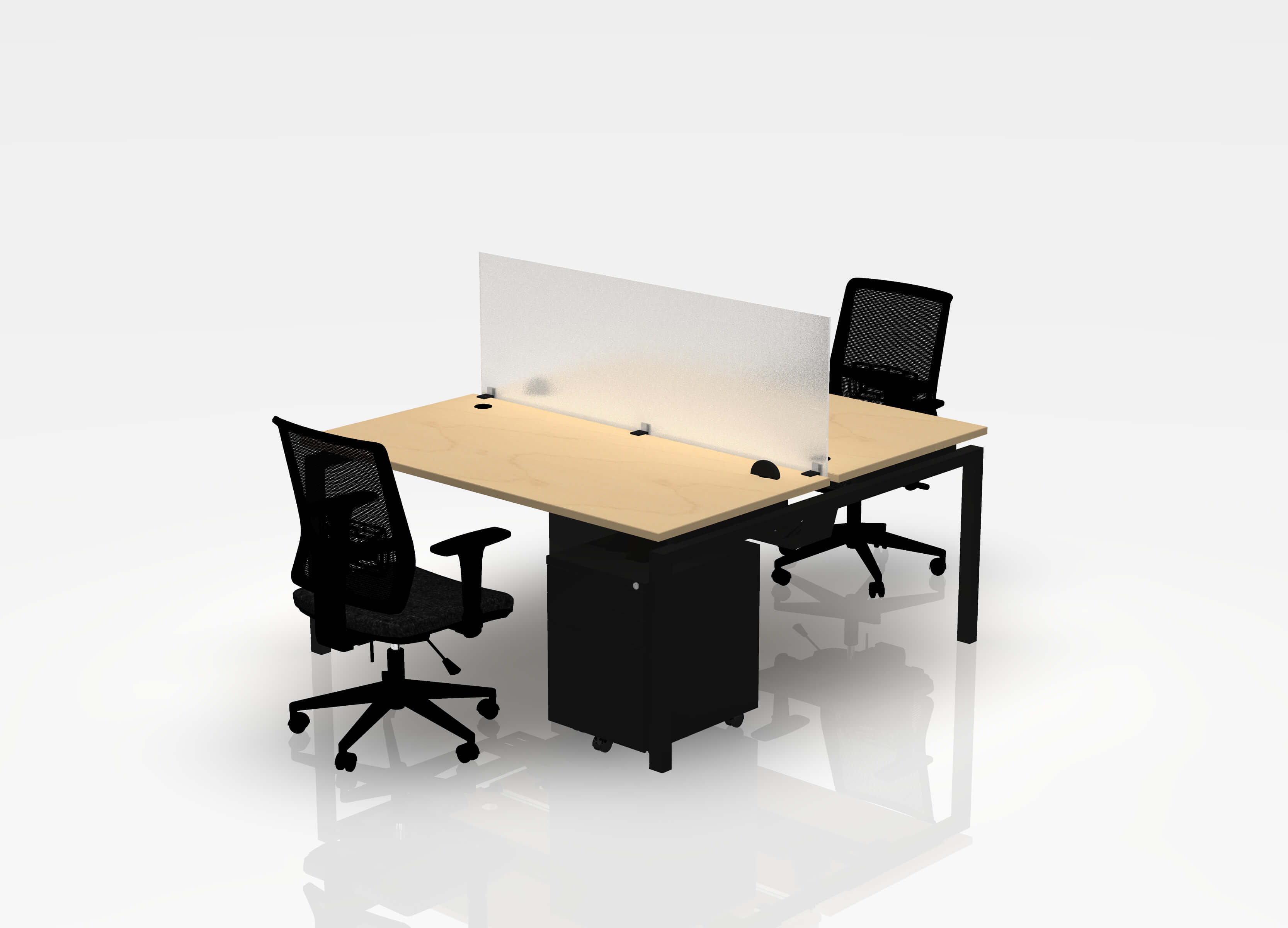 24" Jot Desk Bundle - Pod of 2
