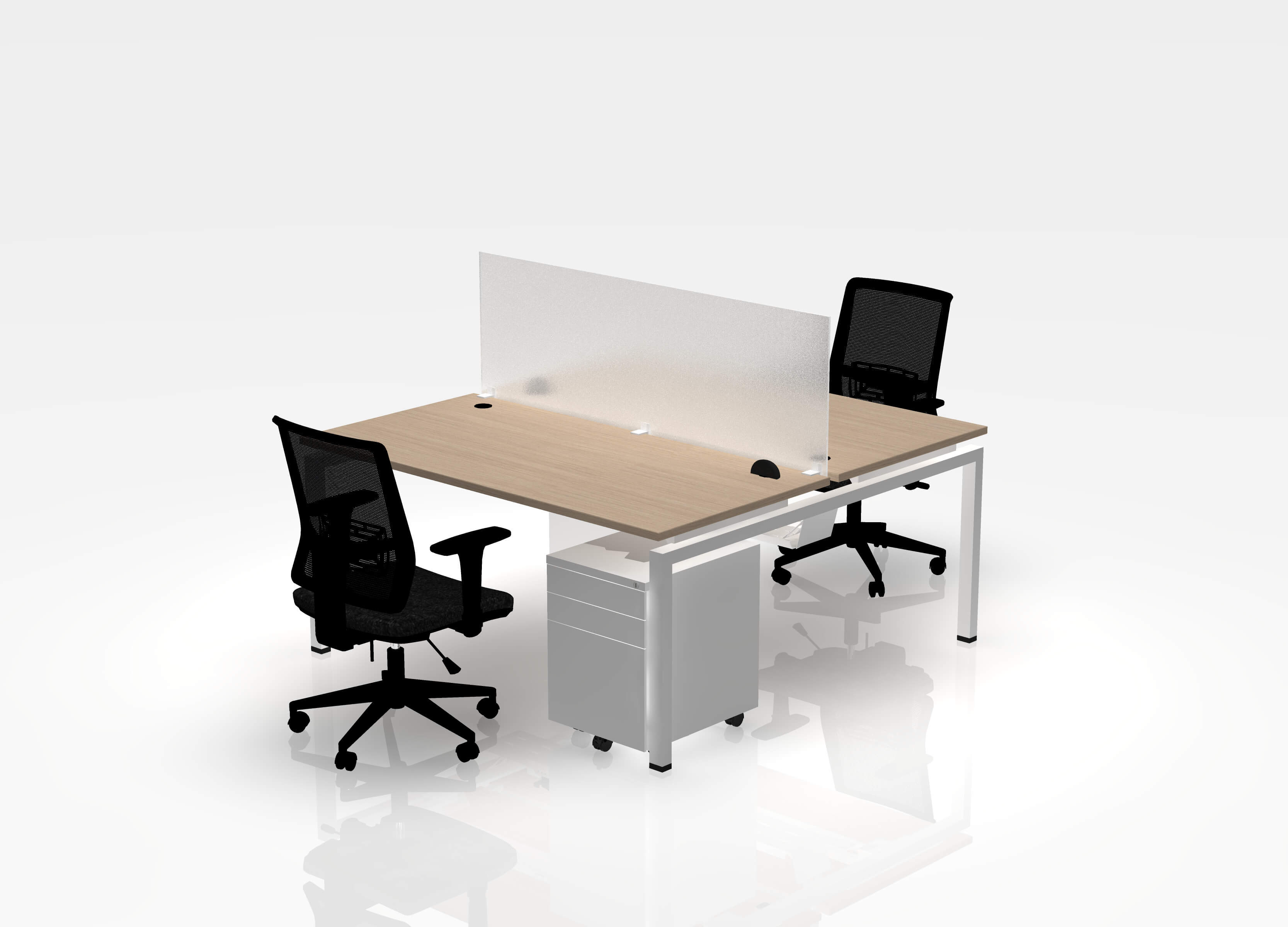24" Jot Desk Bundle - Pod of 2