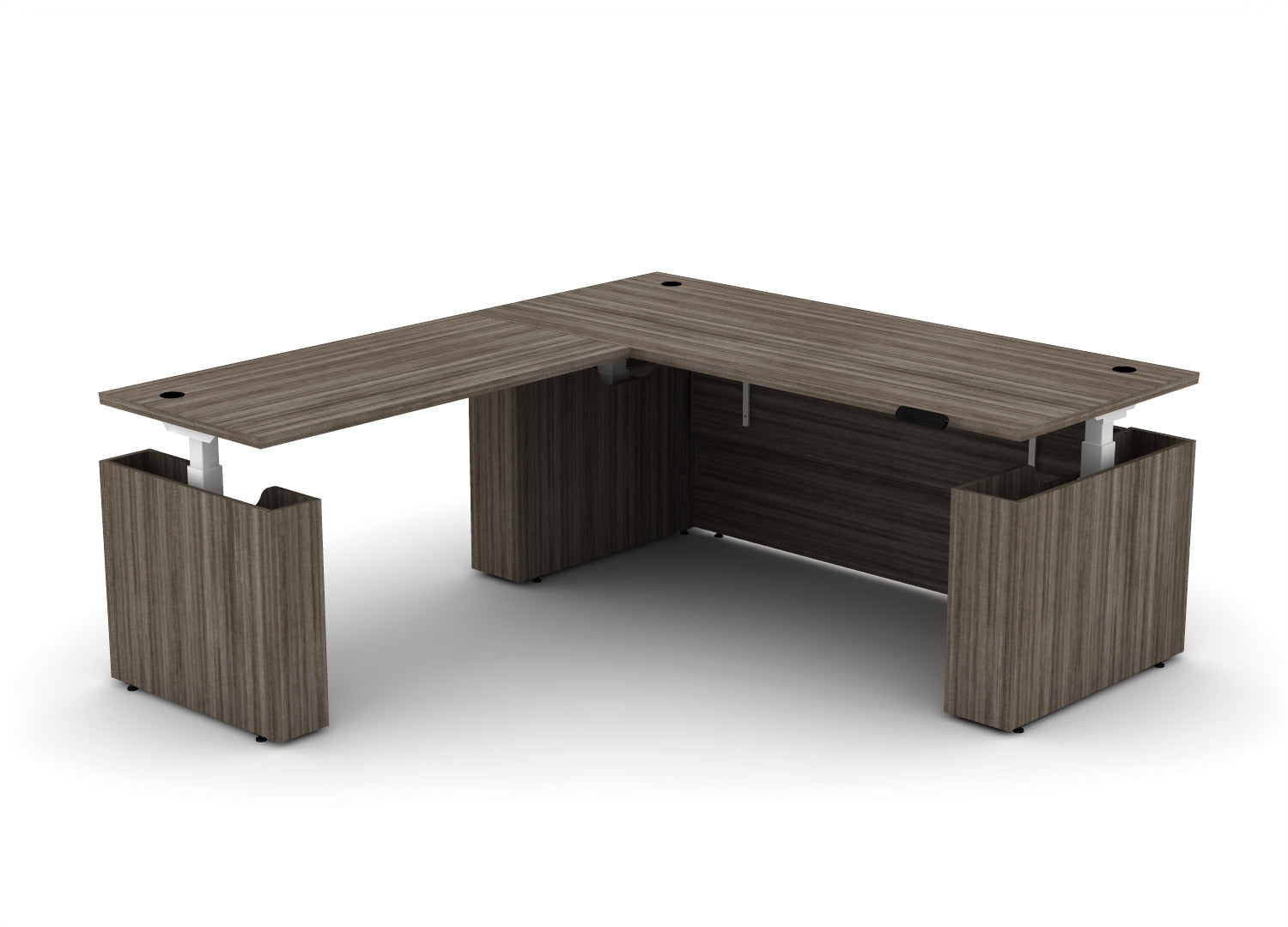 EDGE Height-Adjustable Desk L-Shape