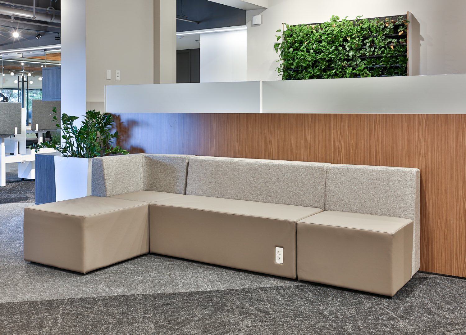 Modular Lounge Seating - Ottoman