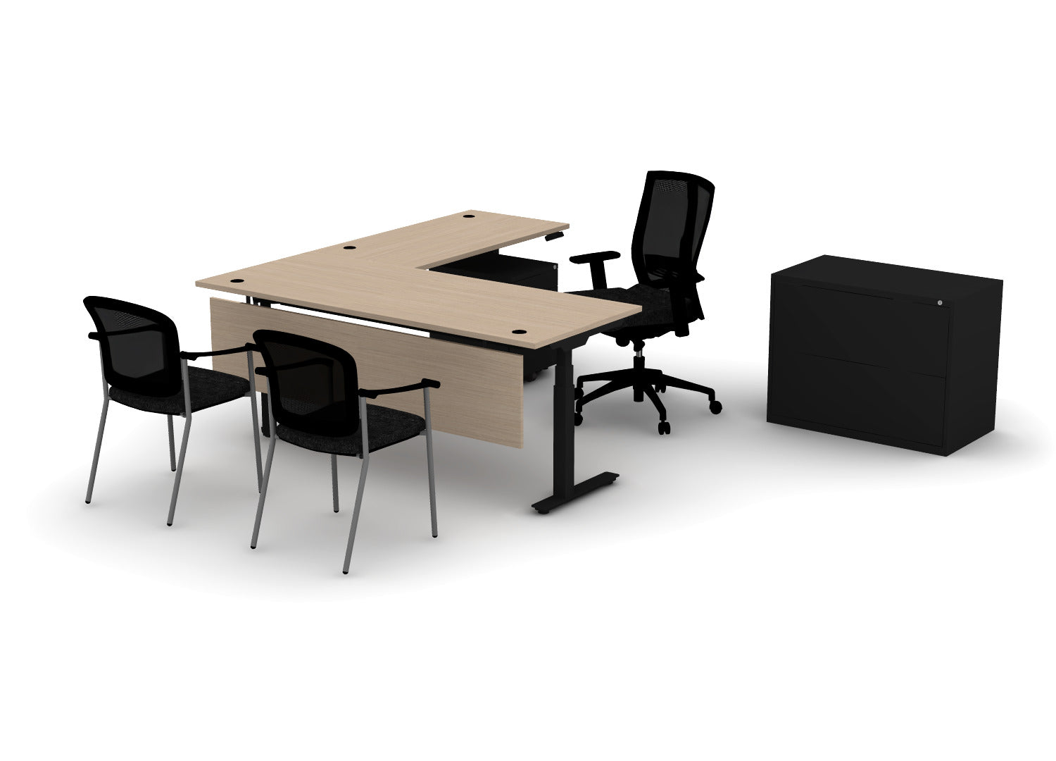 Summit Private Office Workstation | Juniper Office