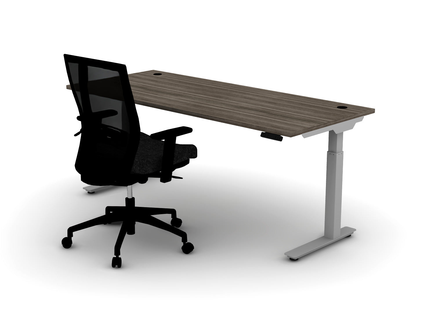 Think Desk (sit to stand) + Chair Bundle