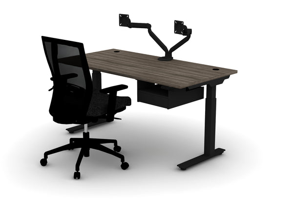 Luxe Office Bundle - Think Desk (sit to stand)