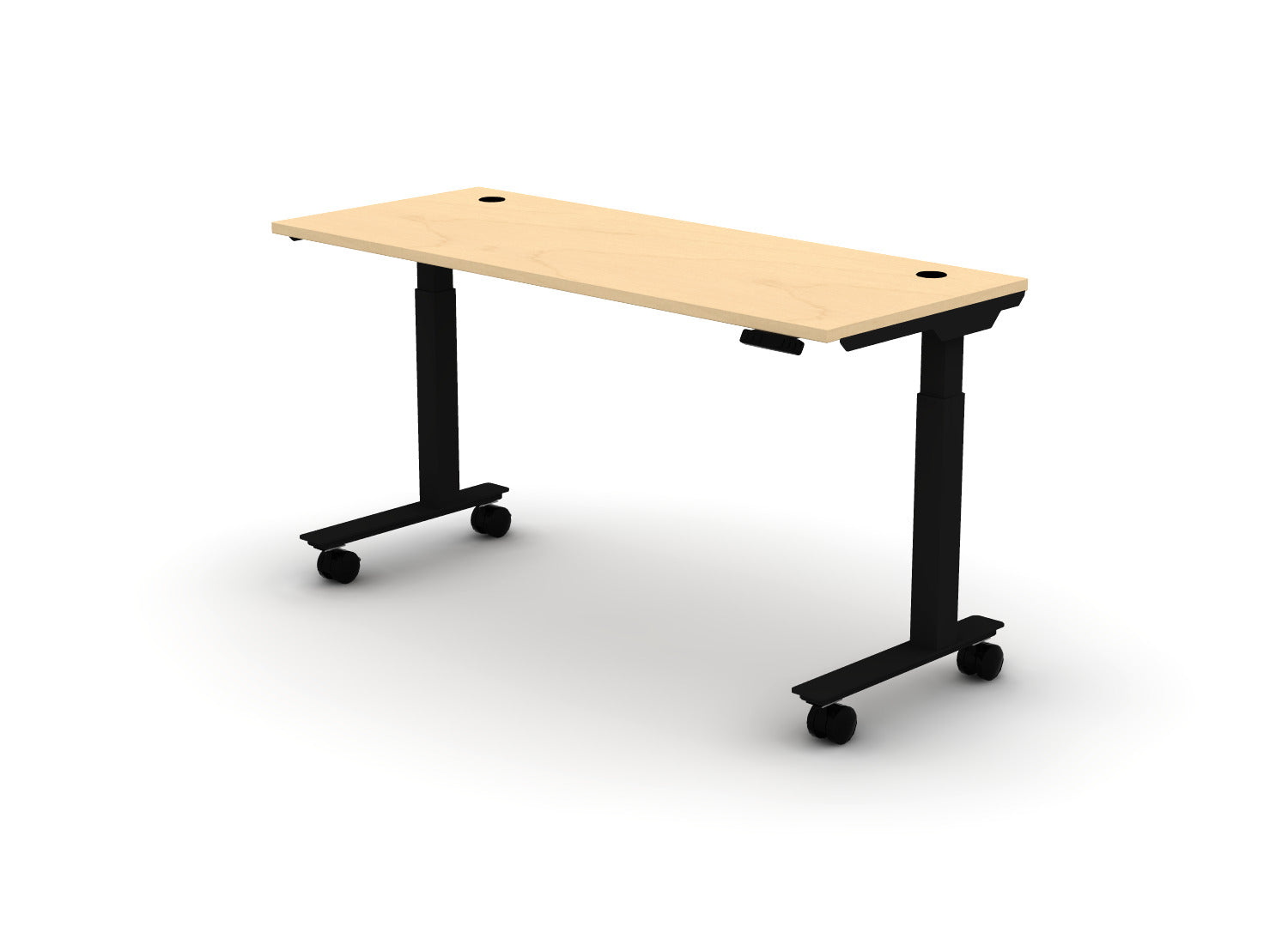 Mobile Think Desk (sit to stand)
