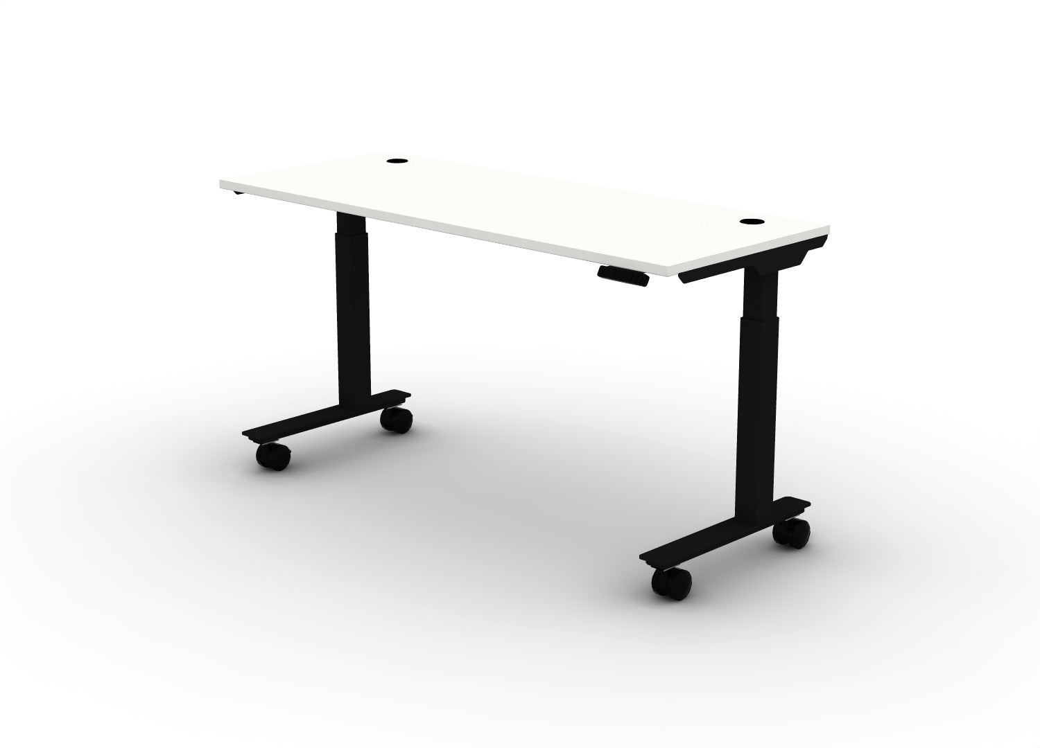 Mobile Think Desk (sit to stand)