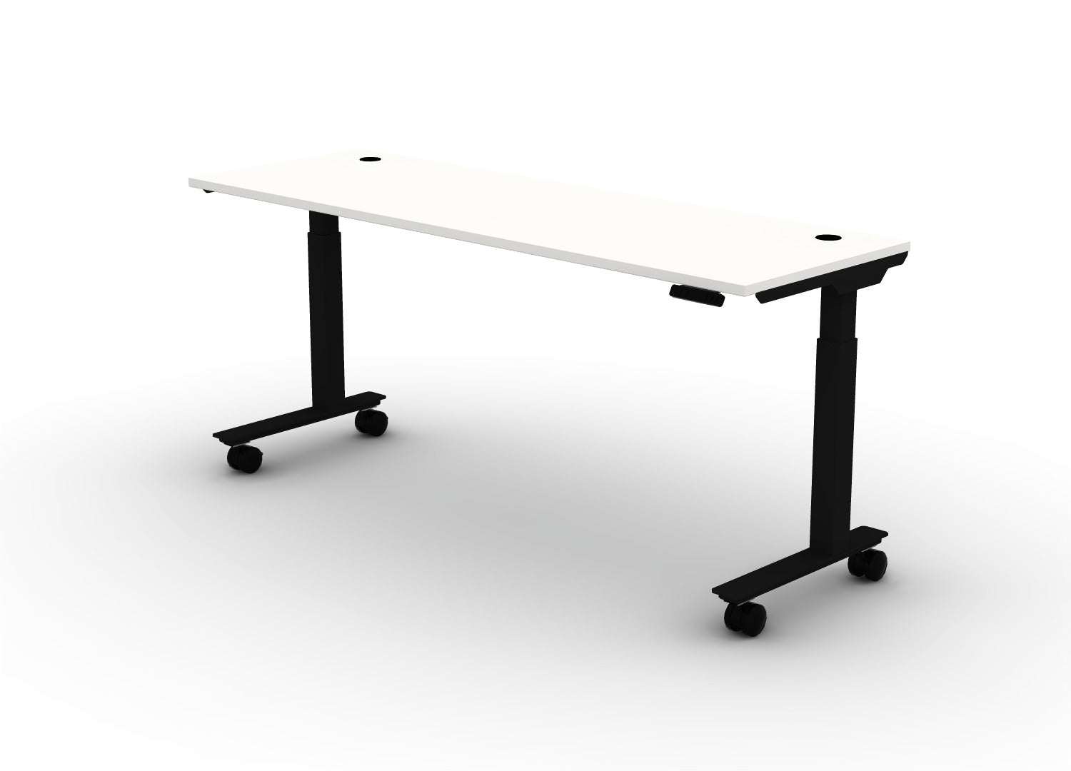 Mobile Think Desk (sit to stand)