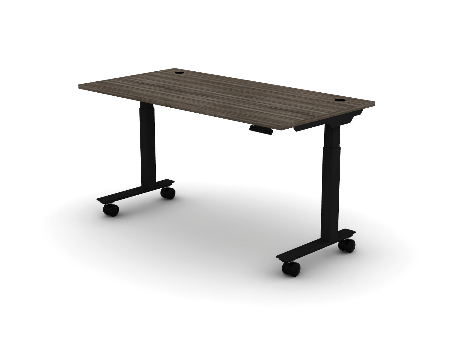 Mobile Think Desk (sit to stand)