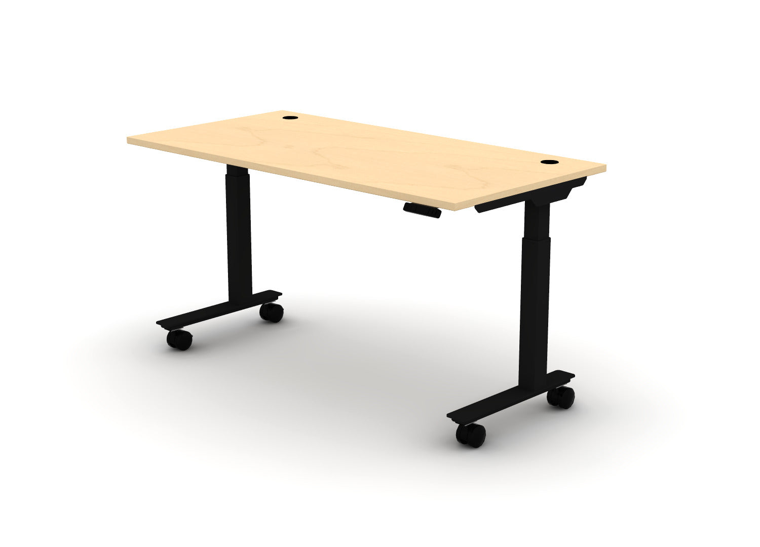 Mobile Think Desk (sit to stand)