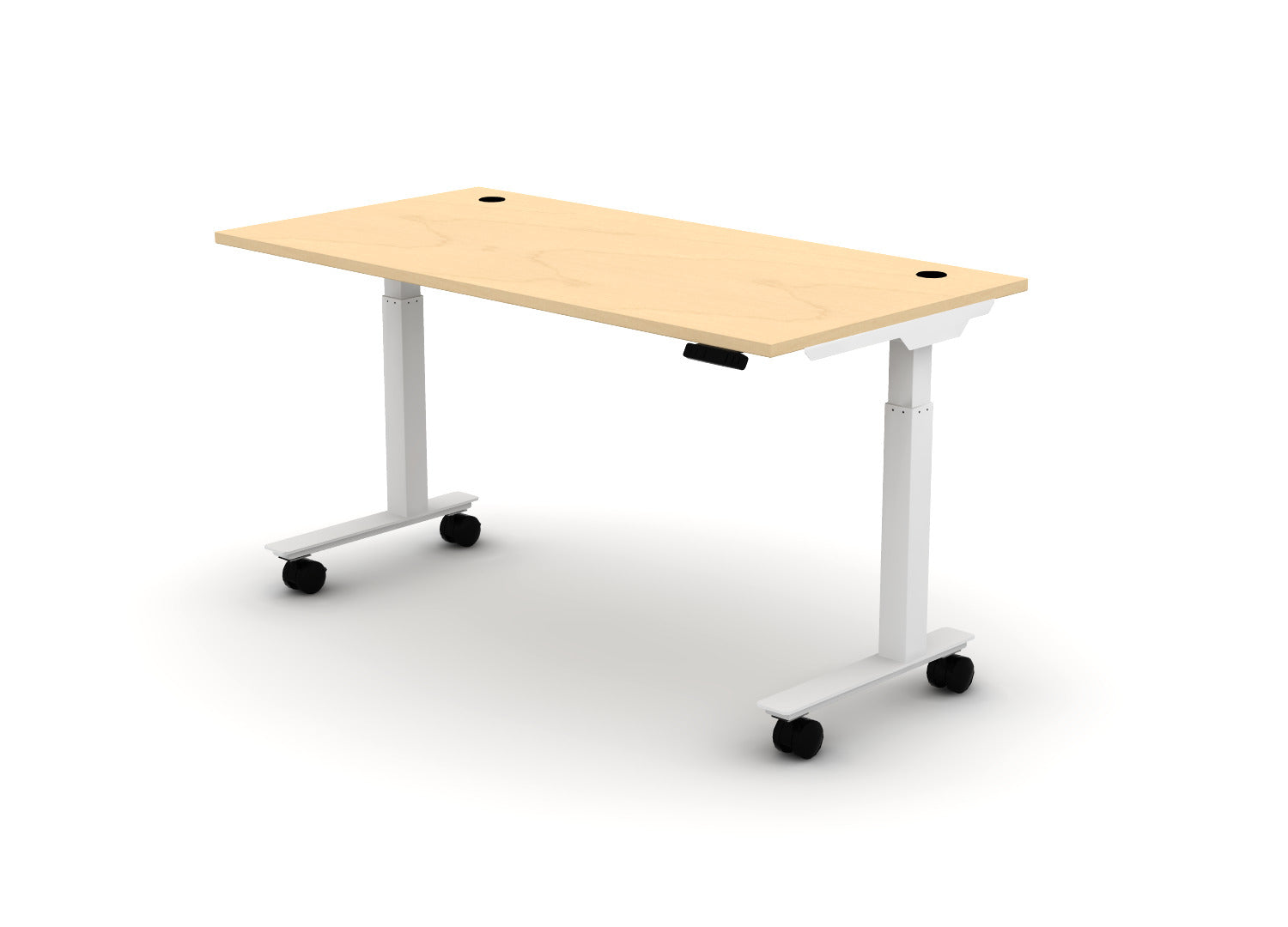 Mobile Think Desk (sit to stand)
