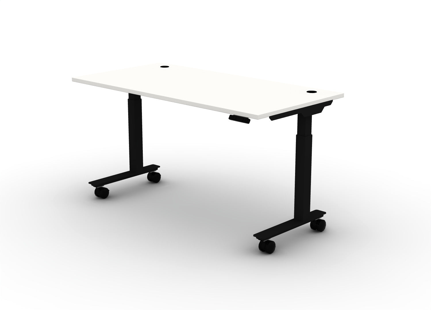 Mobile Think Desk (sit to stand)