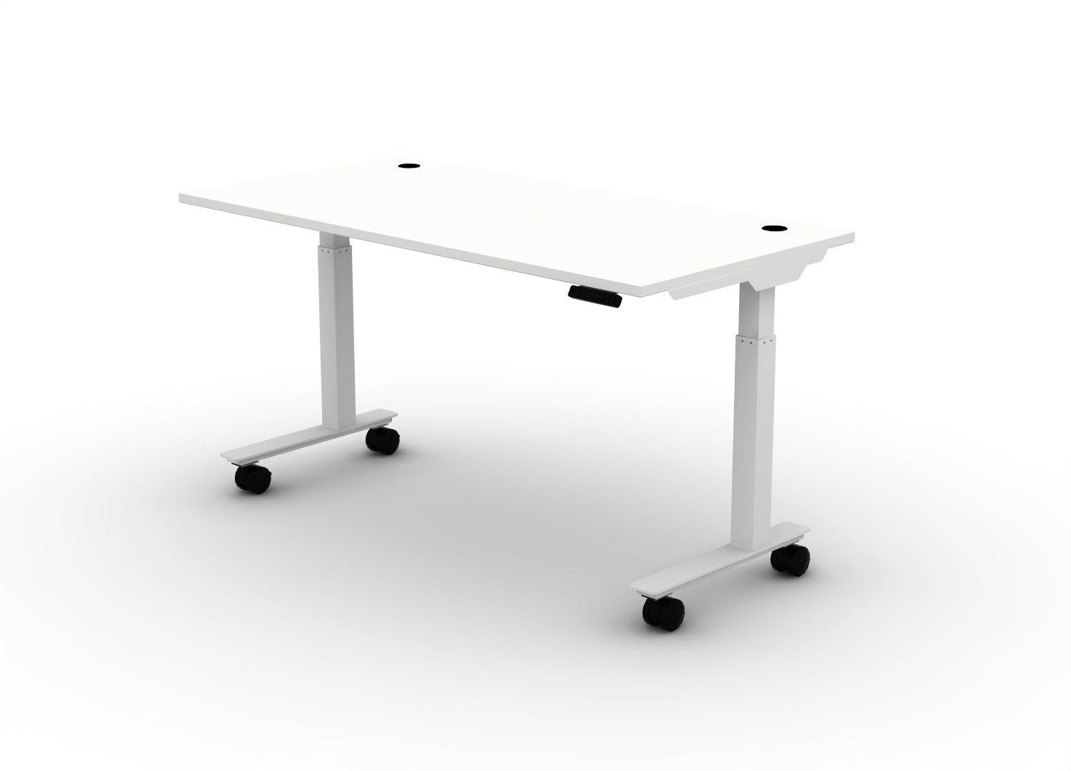 Mobile Think Desk (sit to stand)