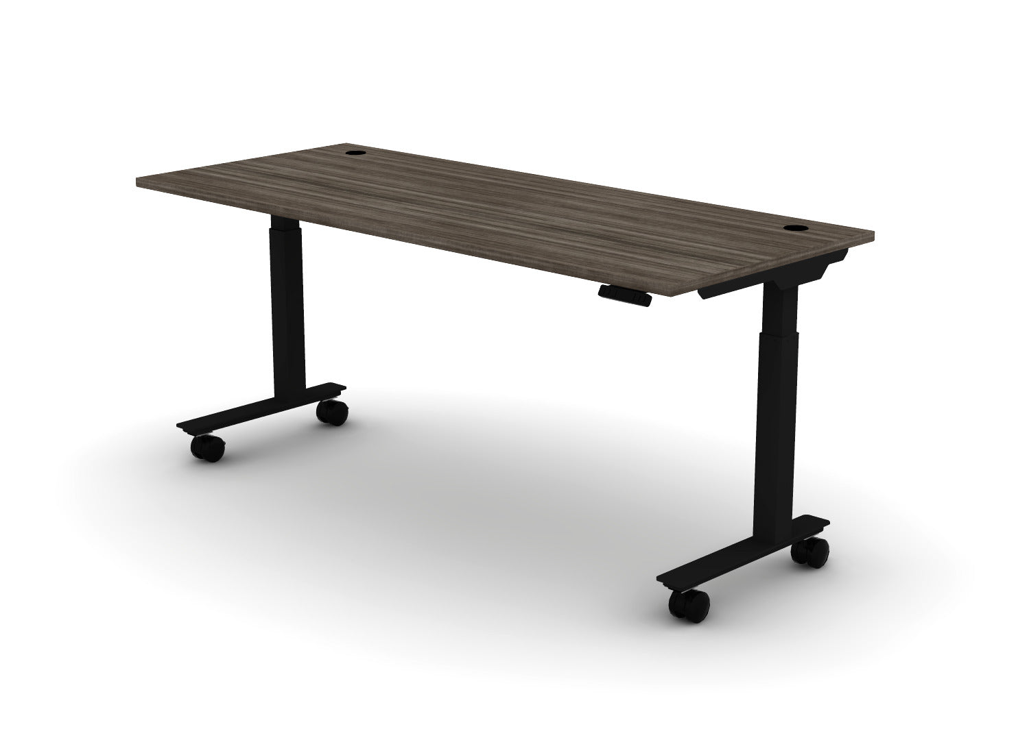 Mobile Think Desk (sit to stand)