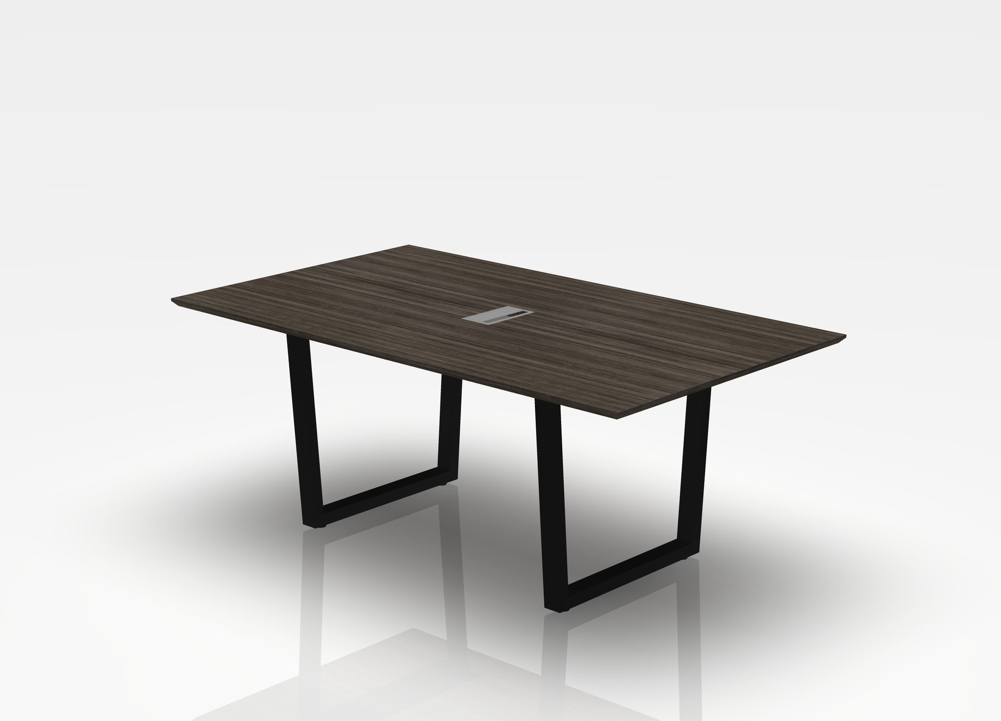 THREE60 Conference Table – Sleigh Leg