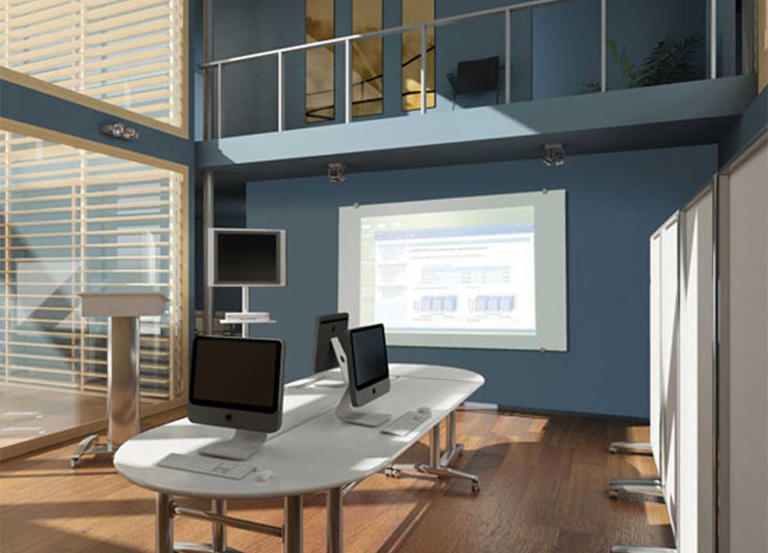 Magnetic Mounted Glass Board