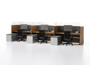 Skyline Height-Adjustable Straight Desks