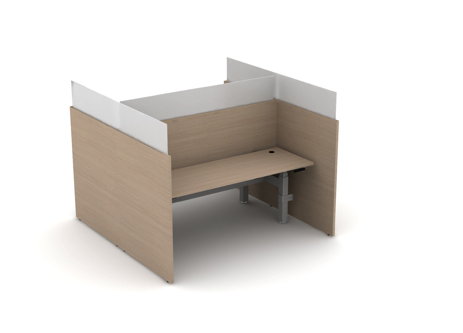 Skyline Height-Adjustable Straight Desks