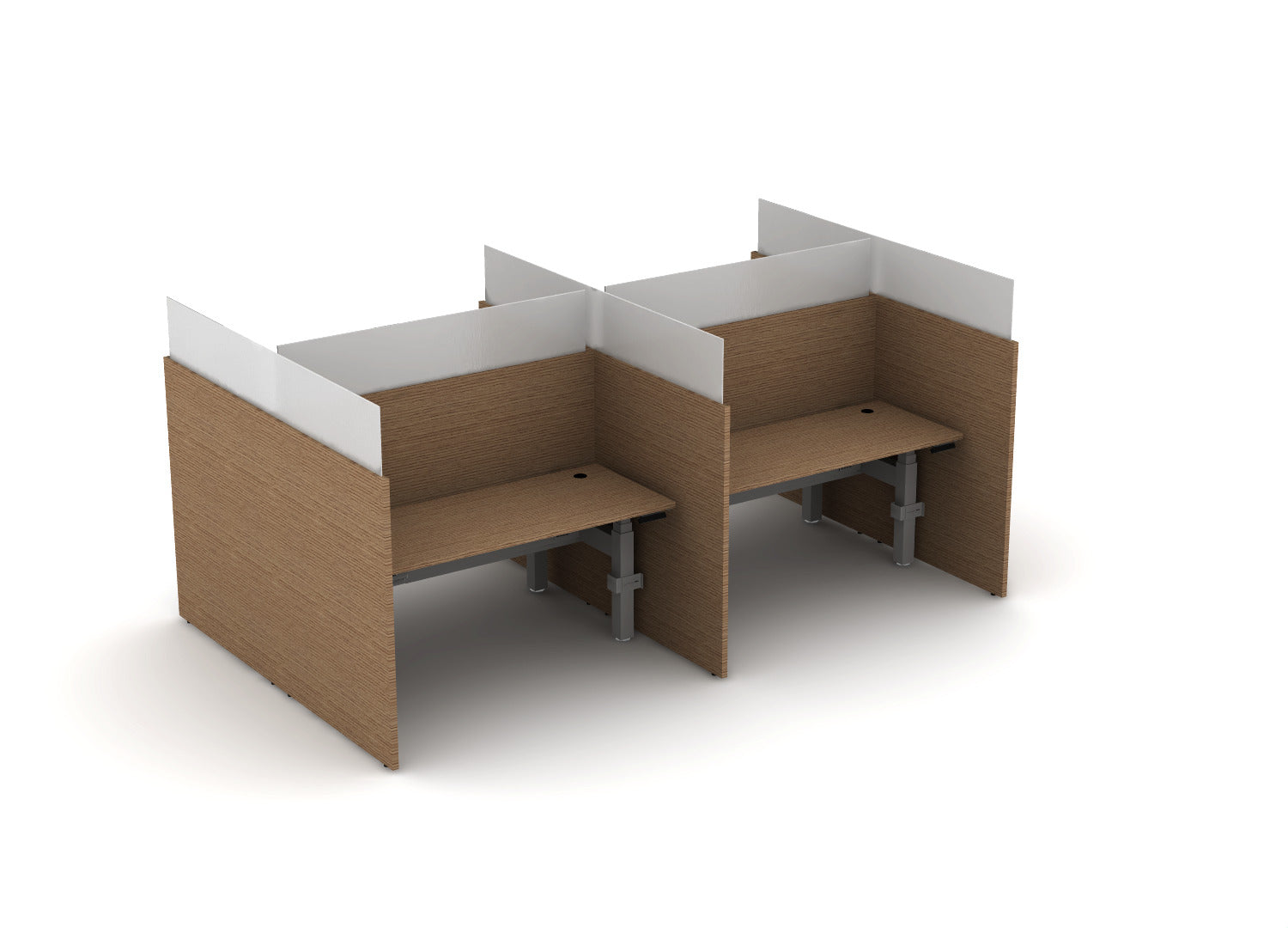 Skyline Height-Adjustable Straight Desks