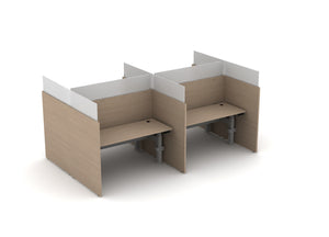 Skyline Height-Adjustable Straight Desks