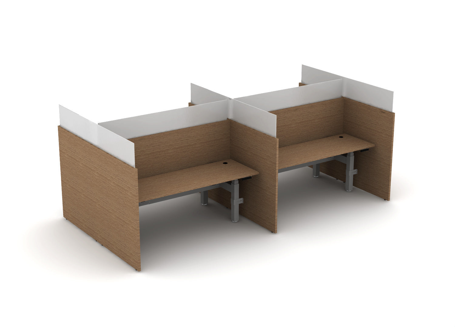 Skyline Height-Adjustable Straight Desks