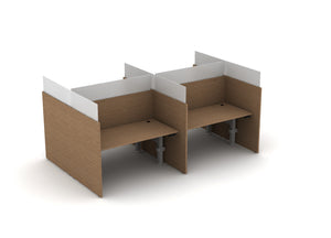 Skyline Height-Adjustable Straight Desks