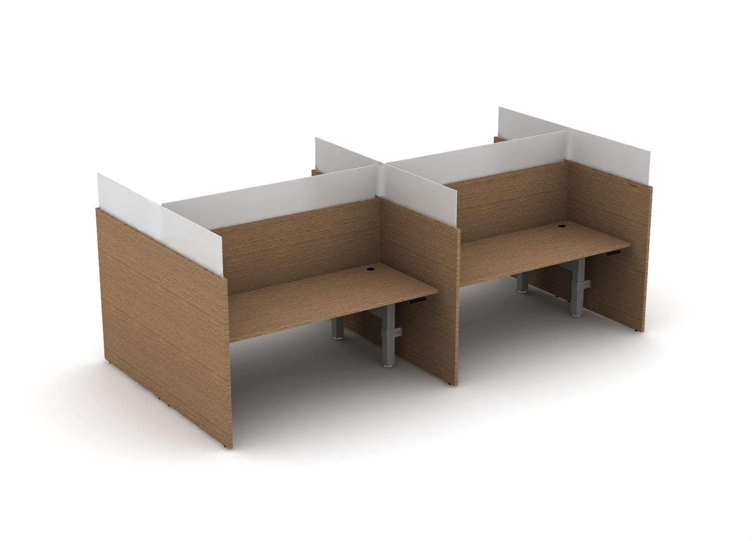 Skyline Height-Adjustable Straight Desks