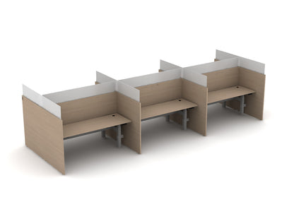 Skyline Height-Adjustable Straight Desks