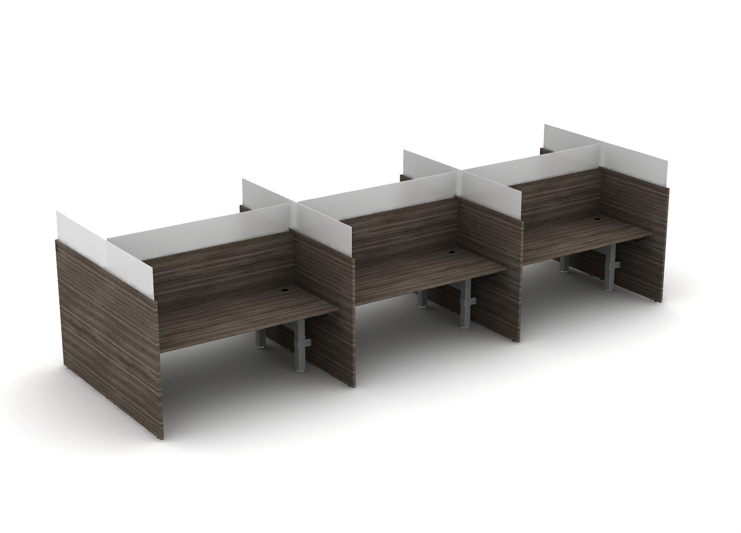 Skyline Height-Adjustable Straight Desks